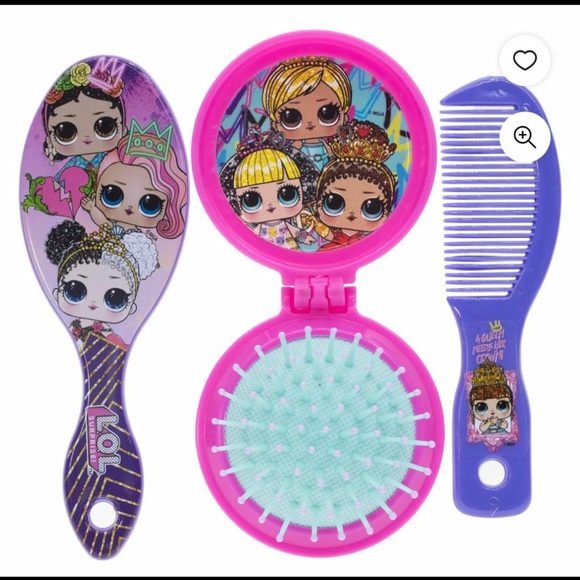 Lol Surprise 🎉License 3pcs Hair Brush Set - Picture 3 of 3